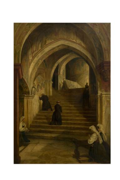 Dimensions taken from <i>Catalogue of British Oil Paintings 1820-1860</i>, Ronald Parkinson, Victoria and Albert Museum, London: HMSO, 1990