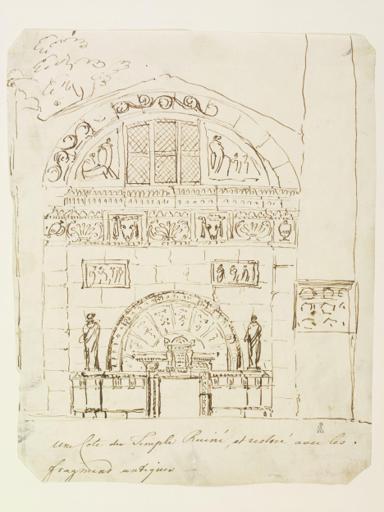 Dimensions taken from Alistair Rowan. <u>Robert Adam: Catalogues of Architectural Drawings in the Victoria and Albert Museum</u>, London, 1988