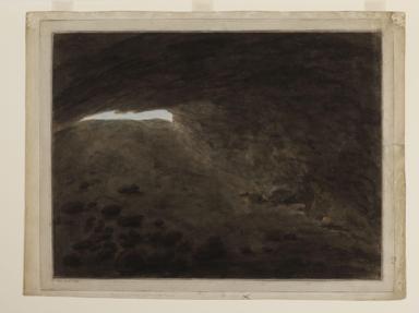 Dimensions taken from departmental notes.
Current frame (2014) - 577 x 783 x 40 mm.