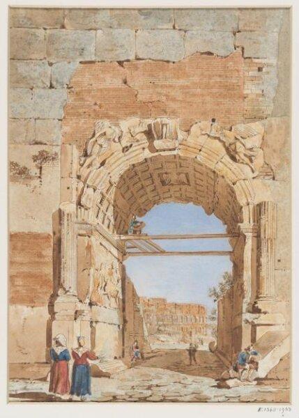 Watercolour drawing