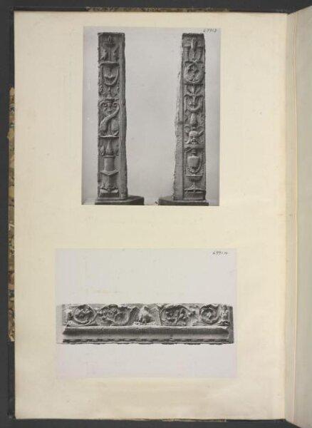 Pilaster of altarpiece